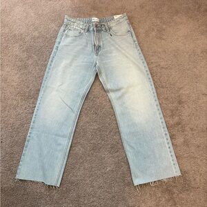 Zara Ankle straight leg jeans(8)